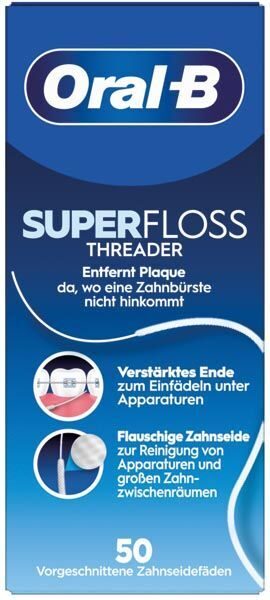 Зубная нить ORAL-B Superfloss, 50 шт.